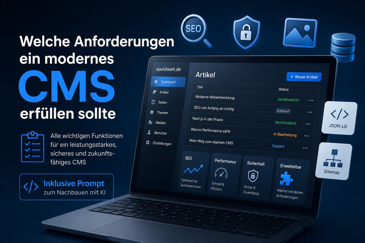 Welche Anforderungen ein modernes CMS erfüllen sollte