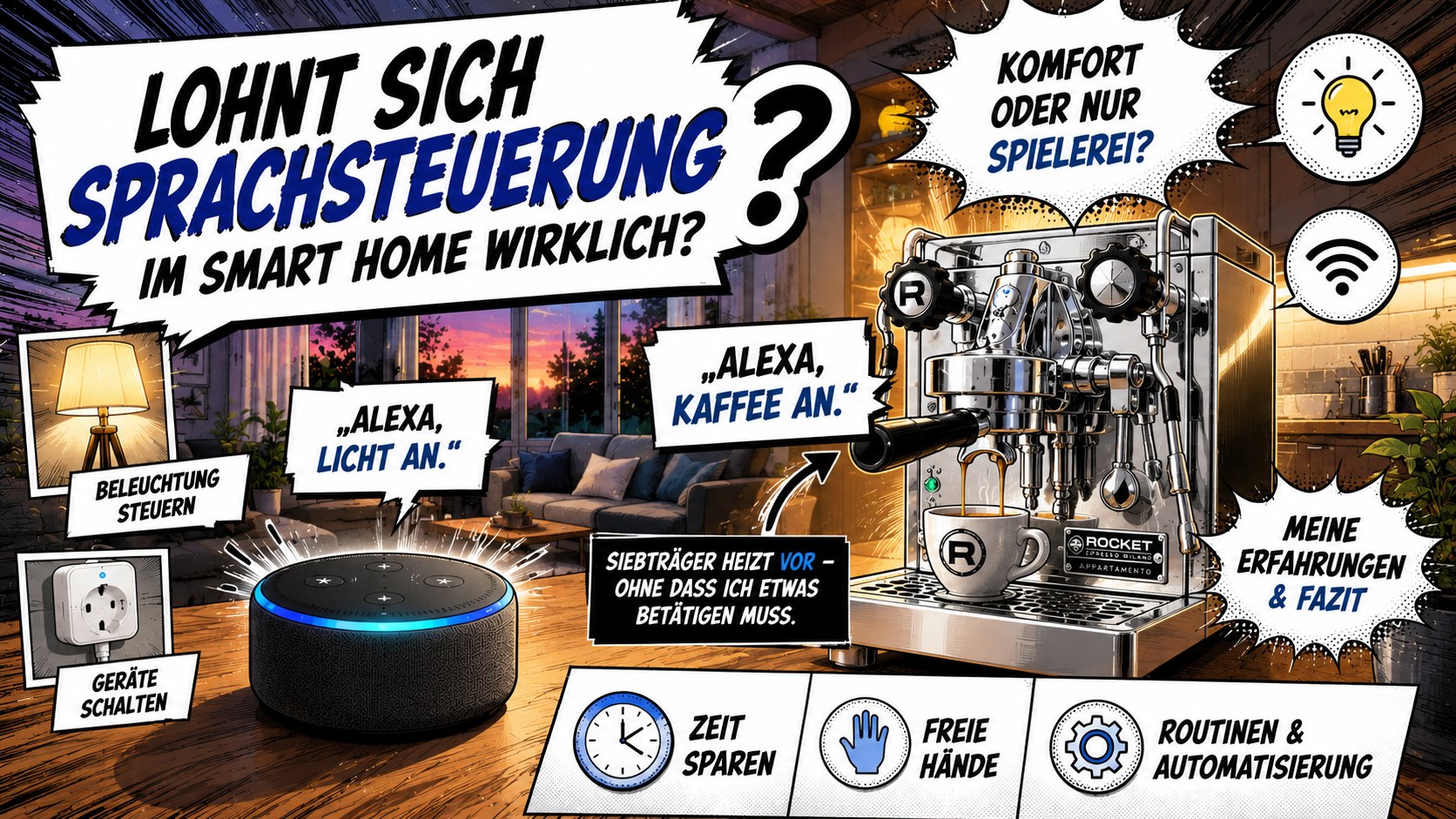 Lohnt sich Sprachsteuerung im Smart Home wirklich?